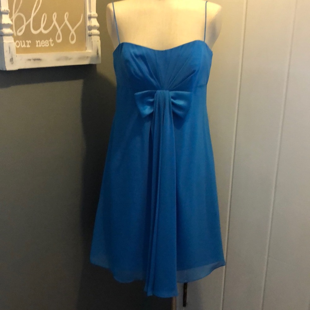 Alfred Angelo marine blue dress size 12